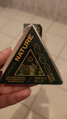 Nature Triangle Bar Herbal Shampoo (50g) photo review