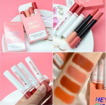 Hey Girl Pack of 4 - Smoke Lipsticks