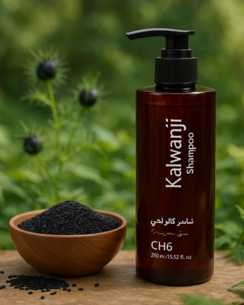 Organic Kalwanji Shampoo CH6 Herbal Black Seed Hair Cleanser - 250ML