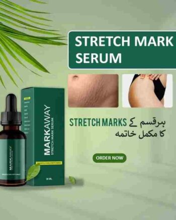 Markaway Advanced Stretch Mark Serum – for Prevention & Fading | Retinol, Hydroquinone, & AHA/BHA-Free
