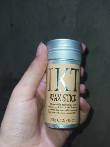 IKT Hair Wax Stick – Styling Gel Cream for Men & Women | Frizz Fix, Edge Control & Fluffy Hair Setter photo review